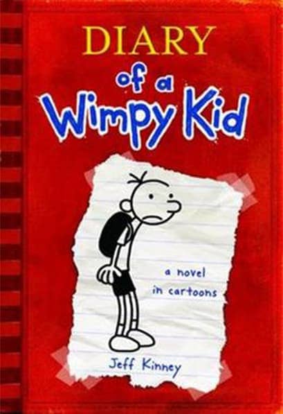 閱讀英文小說推薦《Diary of a Wimpy Kid》遜咖日記